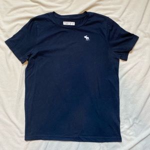 Boys basic black tee, Abercrombie, size-15/16, great under button down shirts